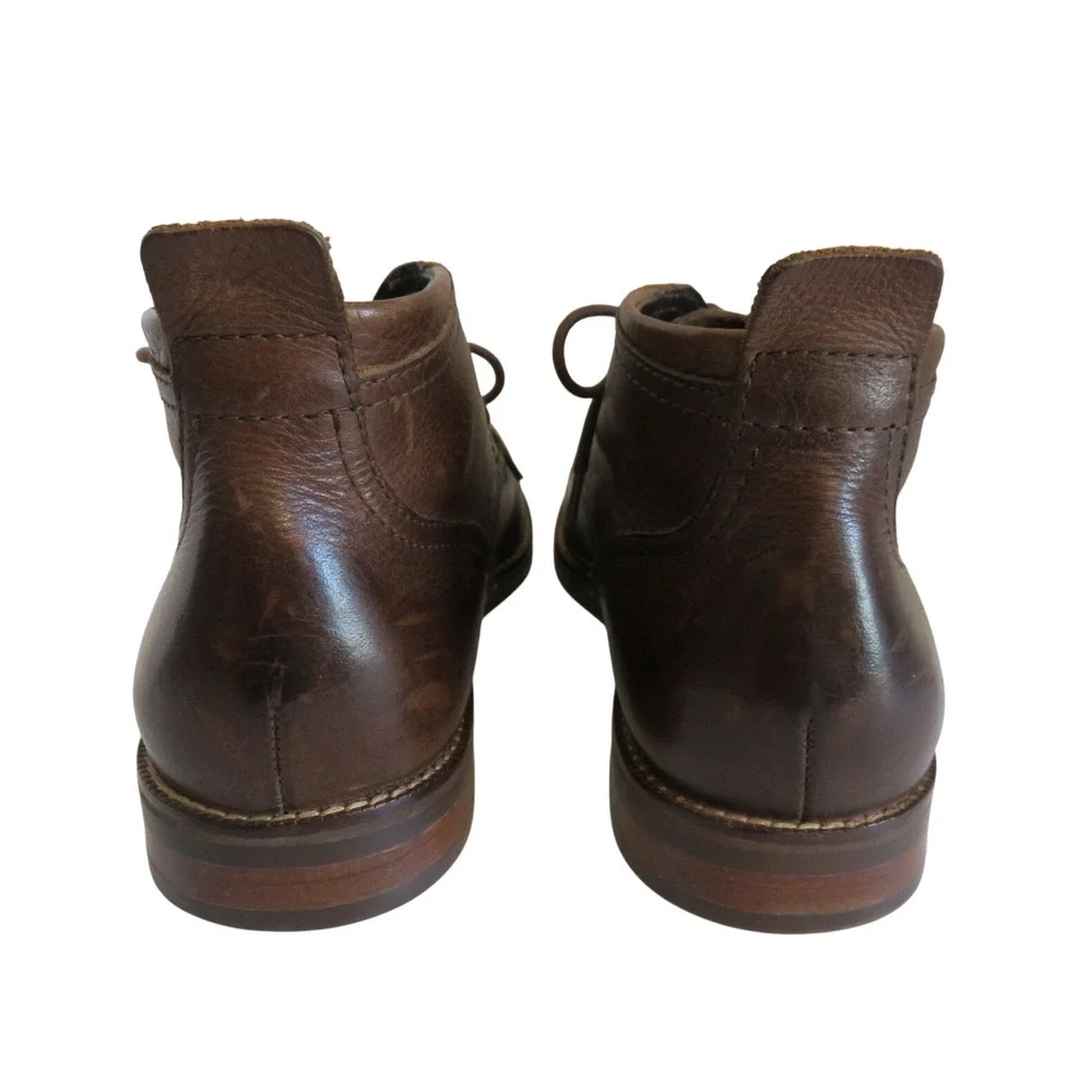 Cole Haan Mens Charles Brown Leather Chukka Boots‎ C11847 Size 9.5 M